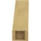 Ekena Millwork 5-inch W x 10-inch D x 14-inch H Geneva Rough Cedar Woodgrain TimberThane Knee Brace, Primed BRCUR05X10X14GNVRCPR - alternate 3